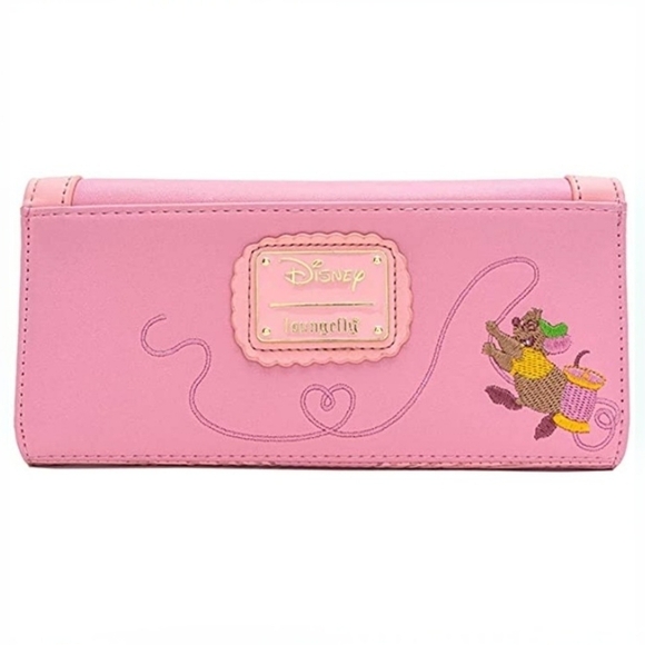 Loungefly Cinderella 70th Anniversary Dress Flap Wallet Disney - Picture 2 of 9